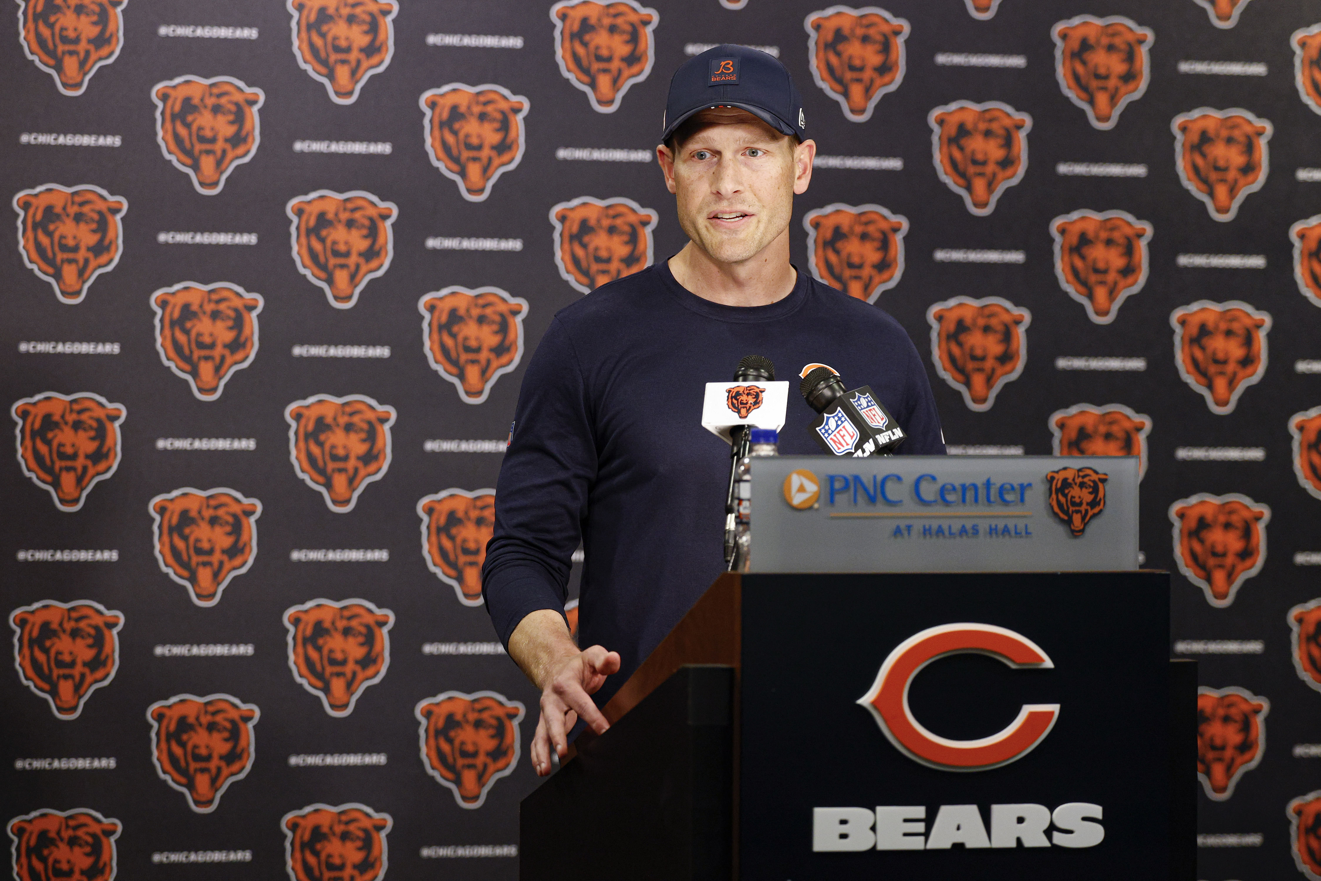 NFL: Chicago Bears HC Ben Johnson - Source: Imagn